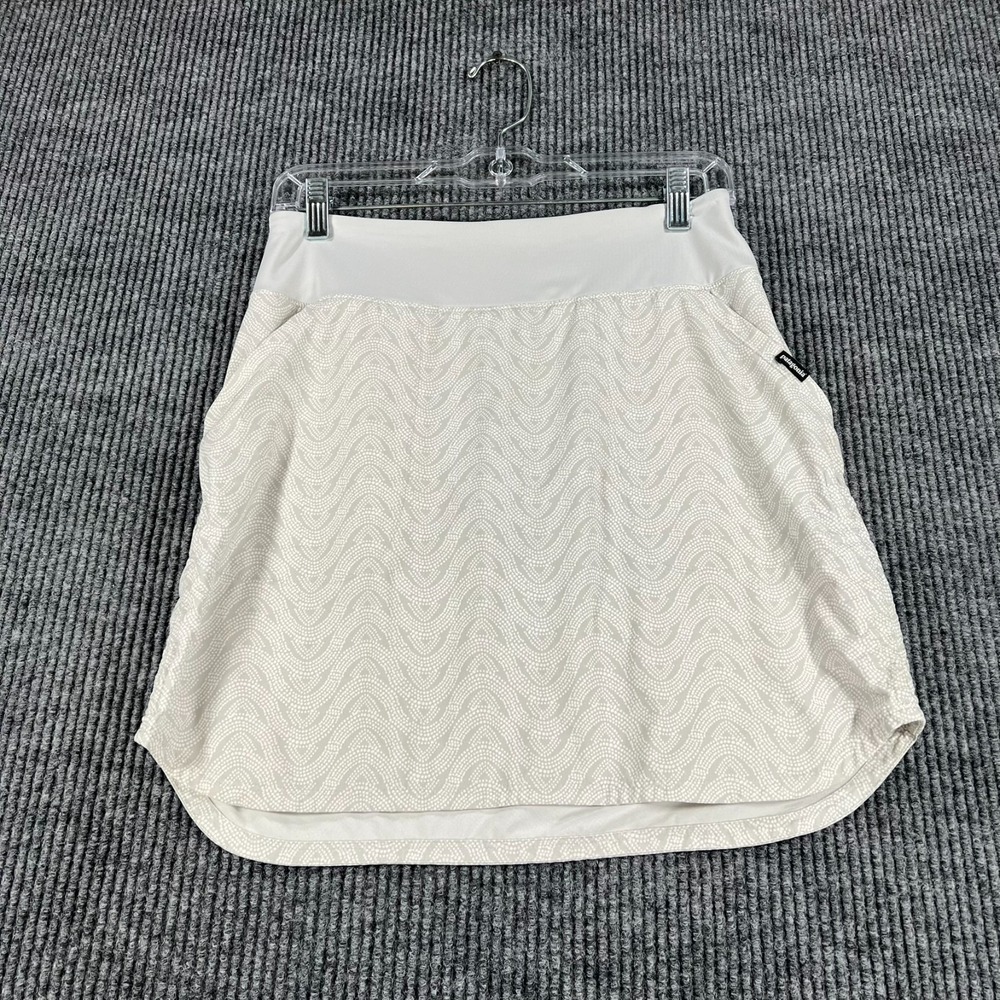 Patagonia Tech Fishing Skort Womens XS Extra Small Beige Lined Outdoor Hike